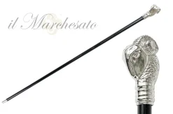 Il Marchesato Exclusive Walking stick with Silverplated 925 Ram Online