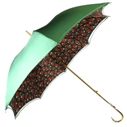 Il Marchesato Fanciful Green Umbrella with Roses Clearance