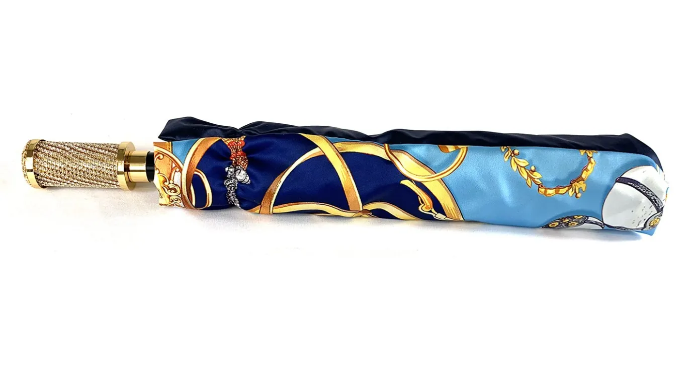 Il Marchesato Fantastic blue with chains design Outlet