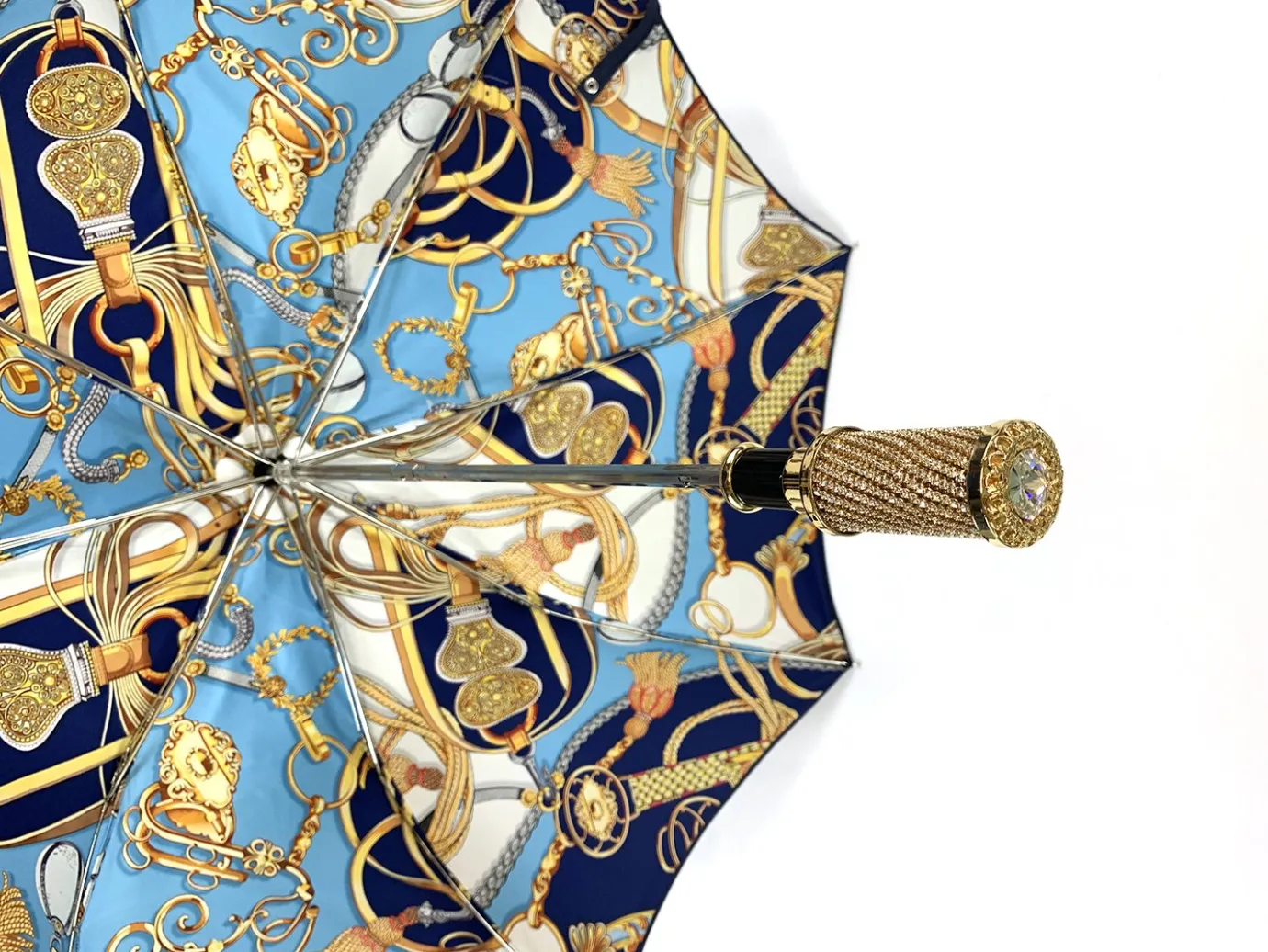 Il Marchesato Fantastic blue with chains design Outlet