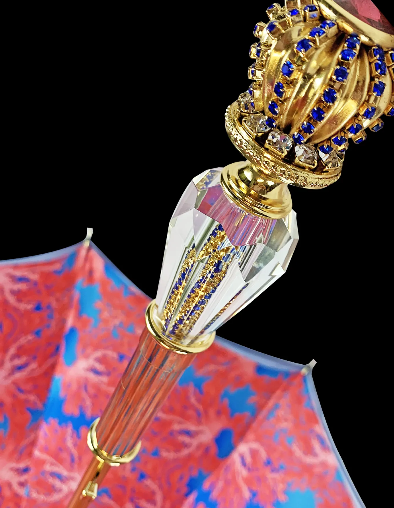 Il Marchesato Fantastic blue with "35fili" Coral design Fashion