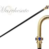 Il Marchesato Fantastic curved cane for Men with teardrop crystals Hot