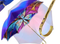 Il Marchesato Fantastic Double Canopy Luxury purple Umbrella New
