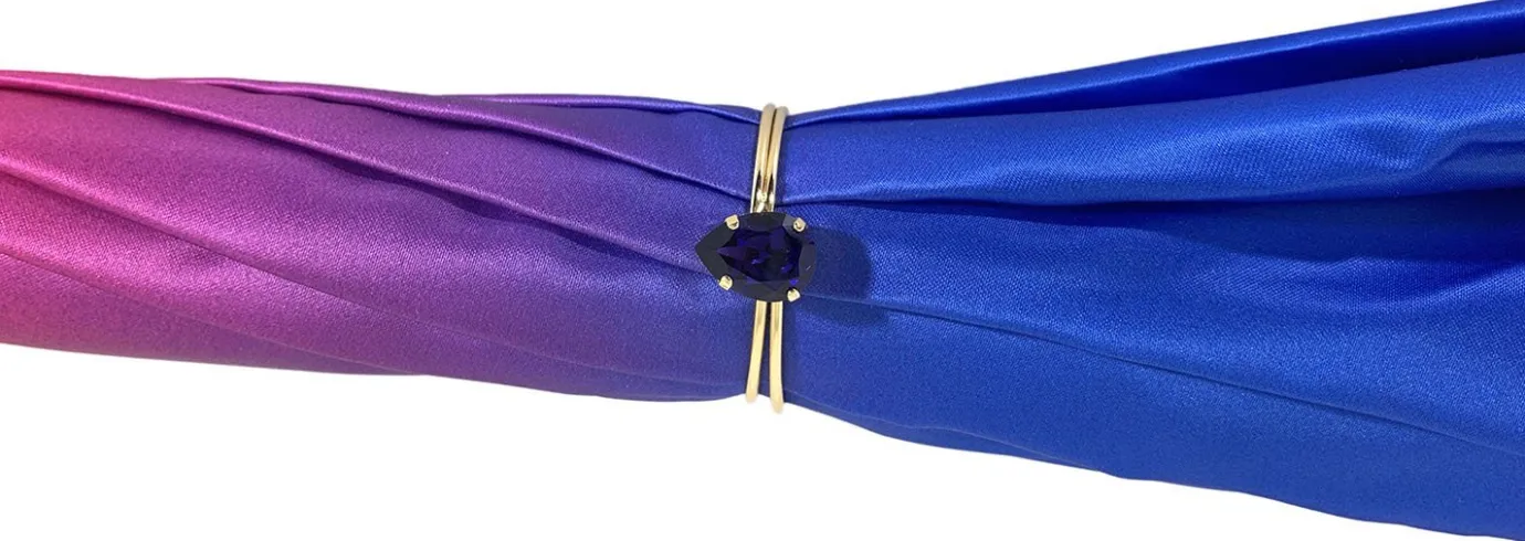 Il Marchesato Fantastic Double Canopy Luxury purple Umbrella New