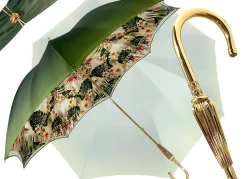 Il Marchesato Fantastic flower and chain Umbrella With Double Fabric, Exclusive Desi Best