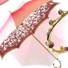 Il Marchesato Fantastic light pink umbrella with Special flowered handle Discount