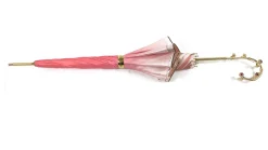 Il Marchesato Fantastic light pink umbrella with Special flowered handle Discount