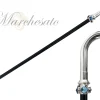 Il Marchesato Fantastic Men's cane with aquamarine crystals Hot