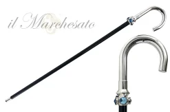 Il Marchesato Fantastic Men's cane with aquamarine crystals Hot