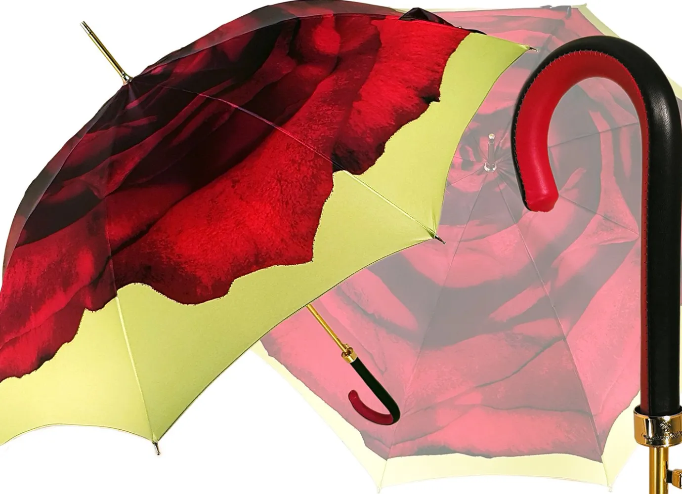 Il Marchesato Fantastic Red Rose Umbrella Hot
