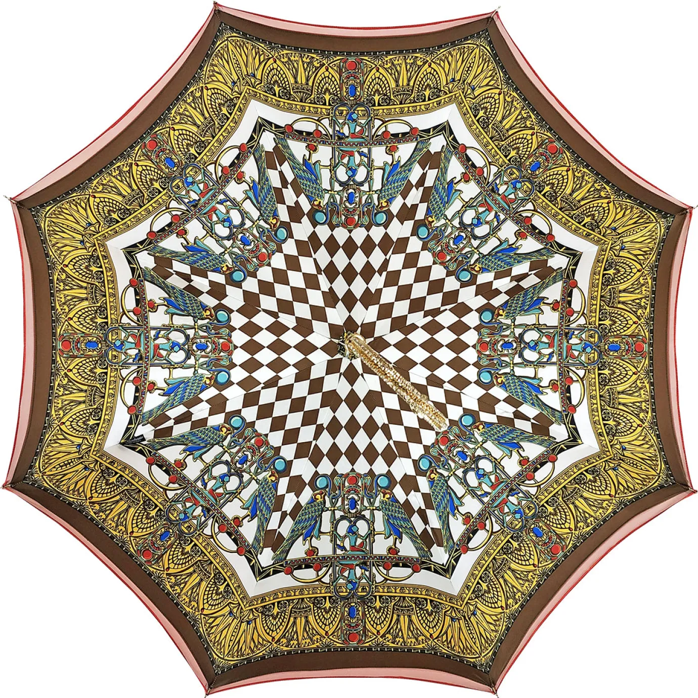 Il Marchesato Fantastic red umbrella with Egyptian style Online