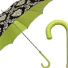 Il Marchesato Fashionable black damask with fantastic green New