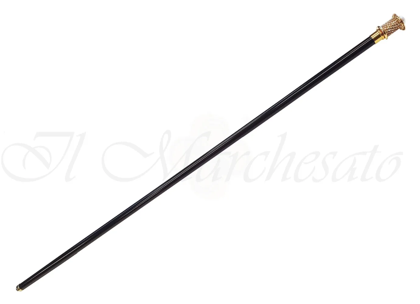 Il Marchesato Fine Walking Sticks - Swarovski Crystal Encrusted Knob Discount
