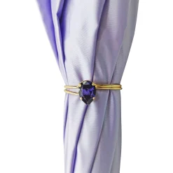 Il Marchesato Flowered umbrella in shades of lilac Outlet