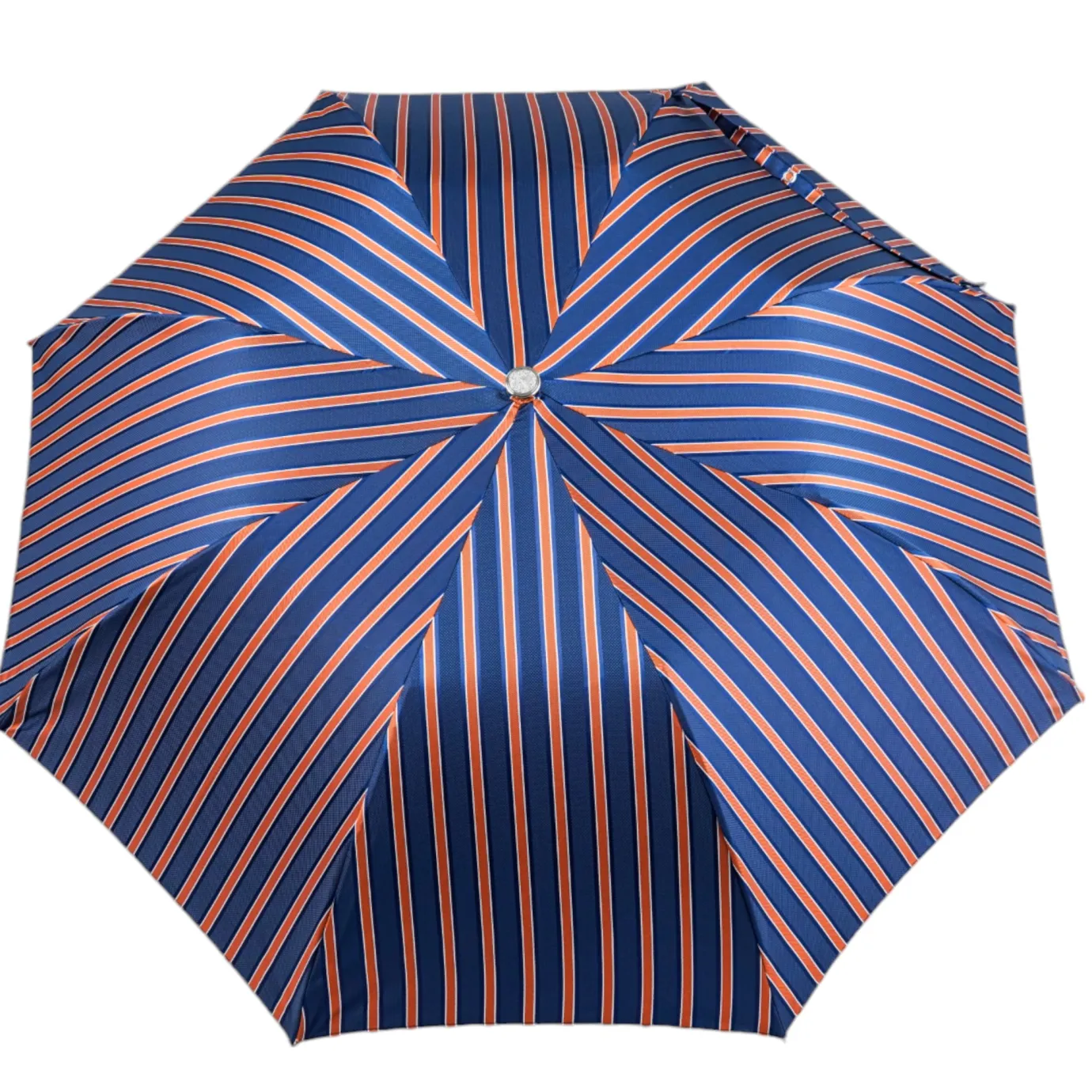 Il Marchesato Foldable Umbrella with Stripes, Bamboo Handle Sale