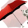 Il Marchesato Folding Umbrella for Men with Silver-plated Bull Handle Online