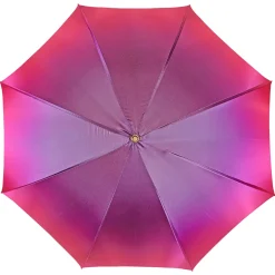 Il Marchesato Fuchsia umbrella with medallion and crystals New