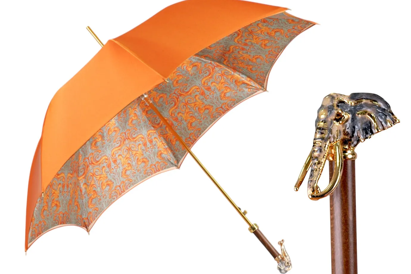 Il Marchesato Golden Elephant Umbrella for a Bold and Exotic Look Discount