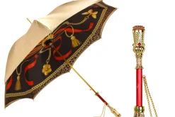 Il Marchesato Golden Touch Umbrellas: Exquisite Artisan-Made Canopies with Crystal-A Sale