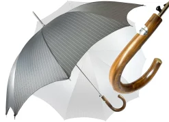 Il Marchesato Gray striped umbrella New