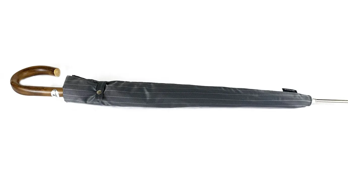 Il Marchesato Gray striped umbrella New