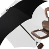 Il Marchesato Handcrafted Leather Seat Umbrella - Black Color Outlet