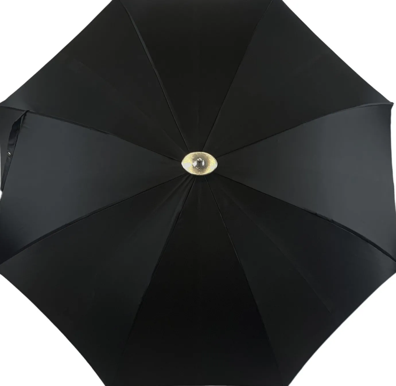 Il Marchesato Handcrafted Leather Seat Umbrella - Black Color Outlet