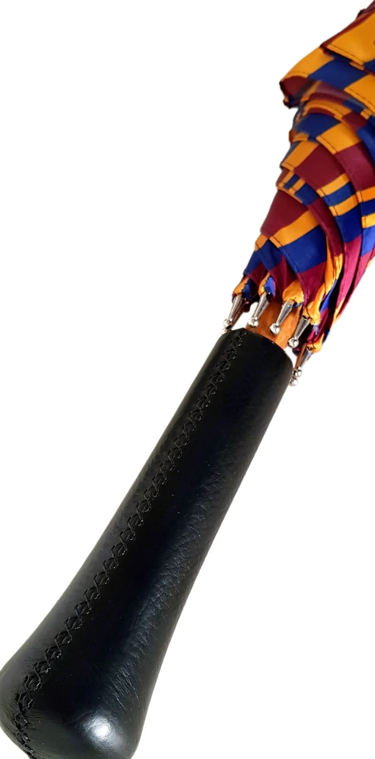 Il Marchesato Handcrafted Multi-Color Striped Umbrella Clearance