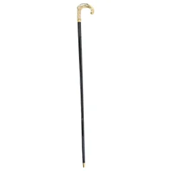 Il Marchesato Hand-engraved metal Walking stick - 24K goldplated Outlet