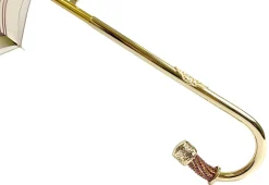Il Marchesato Handmade Cream Umbrella - Abstract Design Discount