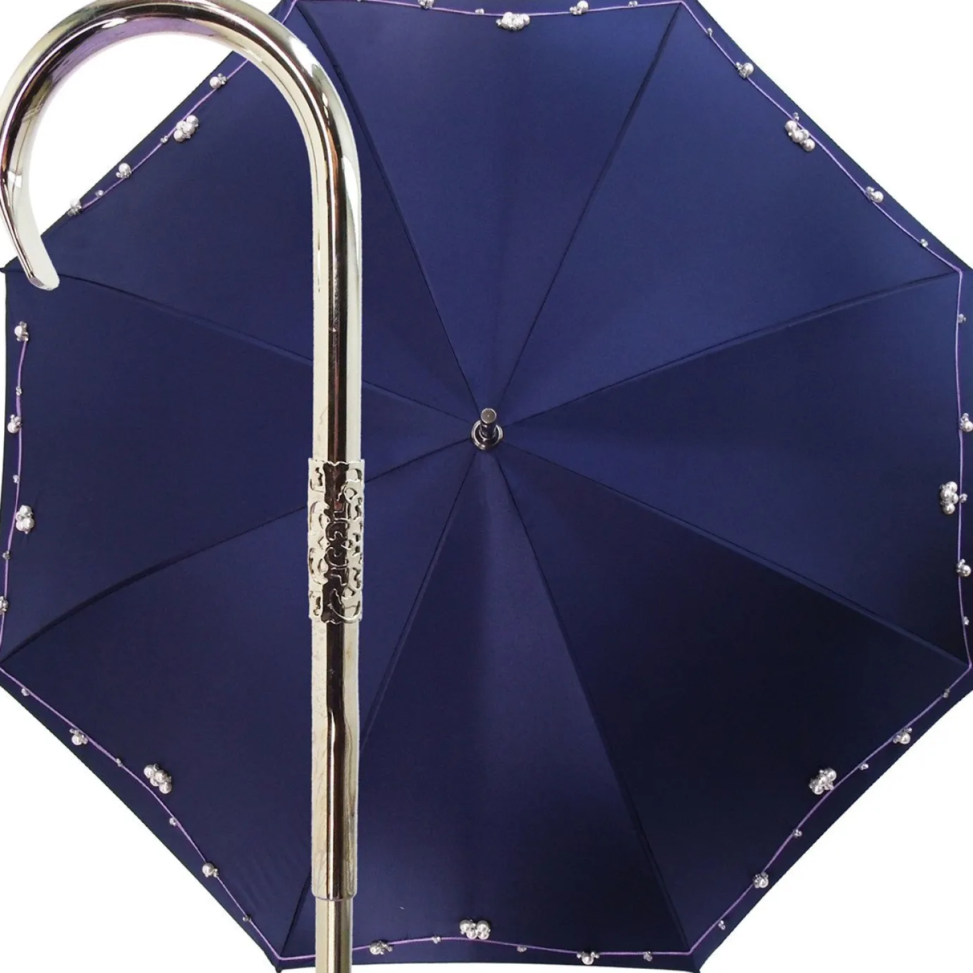 Il Marchesato Handmade Luxury Jewel Pearl Women's Fashion Umbrella Sale