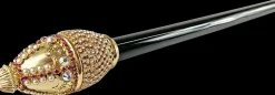 Il Marchesato Handmade masterpiece walking stick with crystals and pearls Best