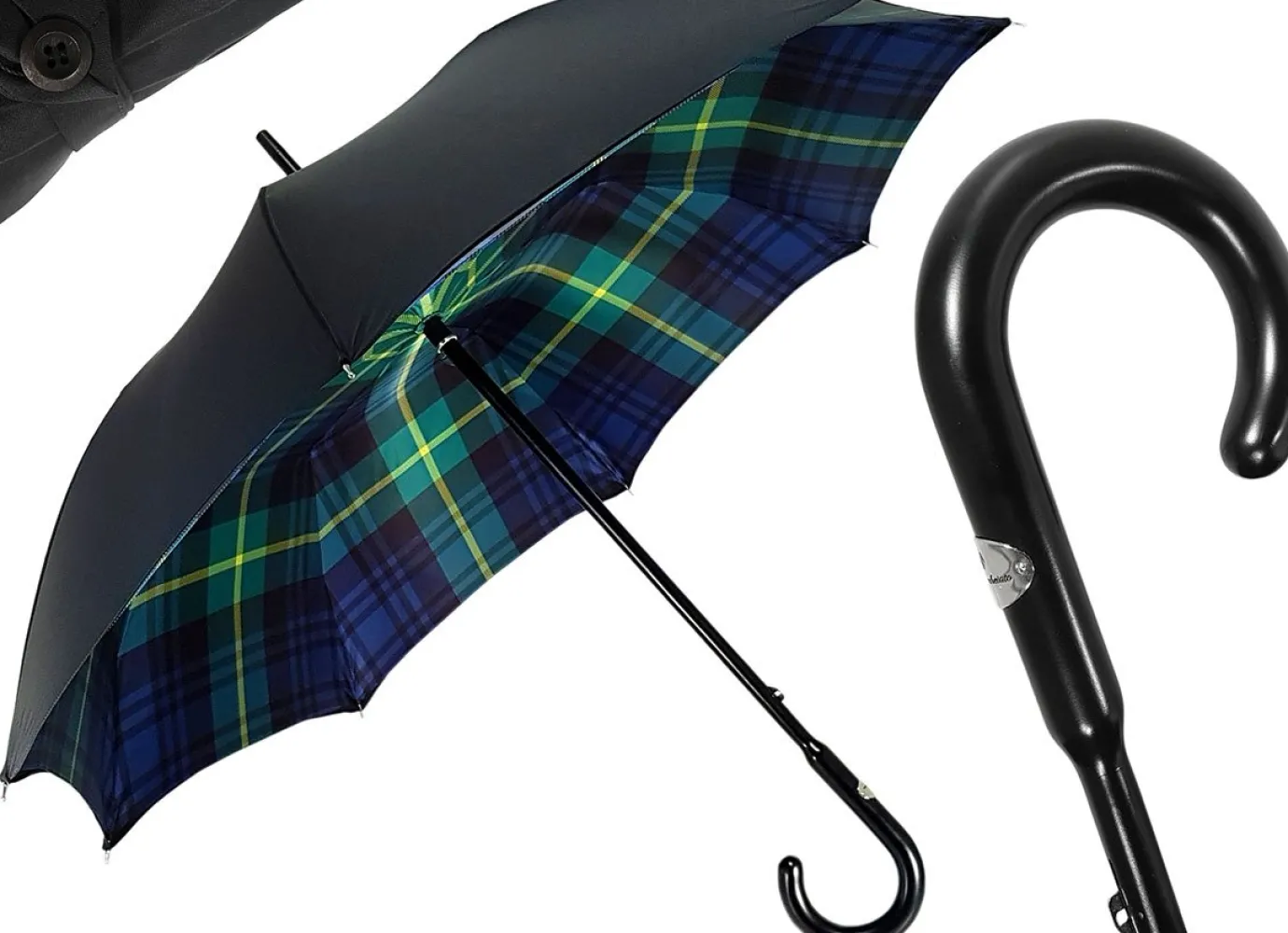 Il Marchesato Handmade Men's Umbrella - Tartan Design Fashion