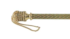 Il Marchesato Handmade Shoehorn with Emerald Crystals Fashion