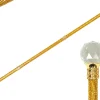 Il Marchesato Handmade Topaz Crystal-Encrusted Walking Cane Hot