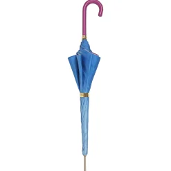 Il Marchesato Handmade umbrella in multicolor satin fabric Fashion
