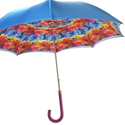 Il Marchesato Handmade umbrella in multicolor satin fabric Fashion