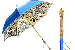 Il Marchesato Handmade umbrella with exclusive Majolica design Outlet