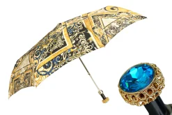 Il Marchesato Handmade umbrella with exclusive Majolica design Discount