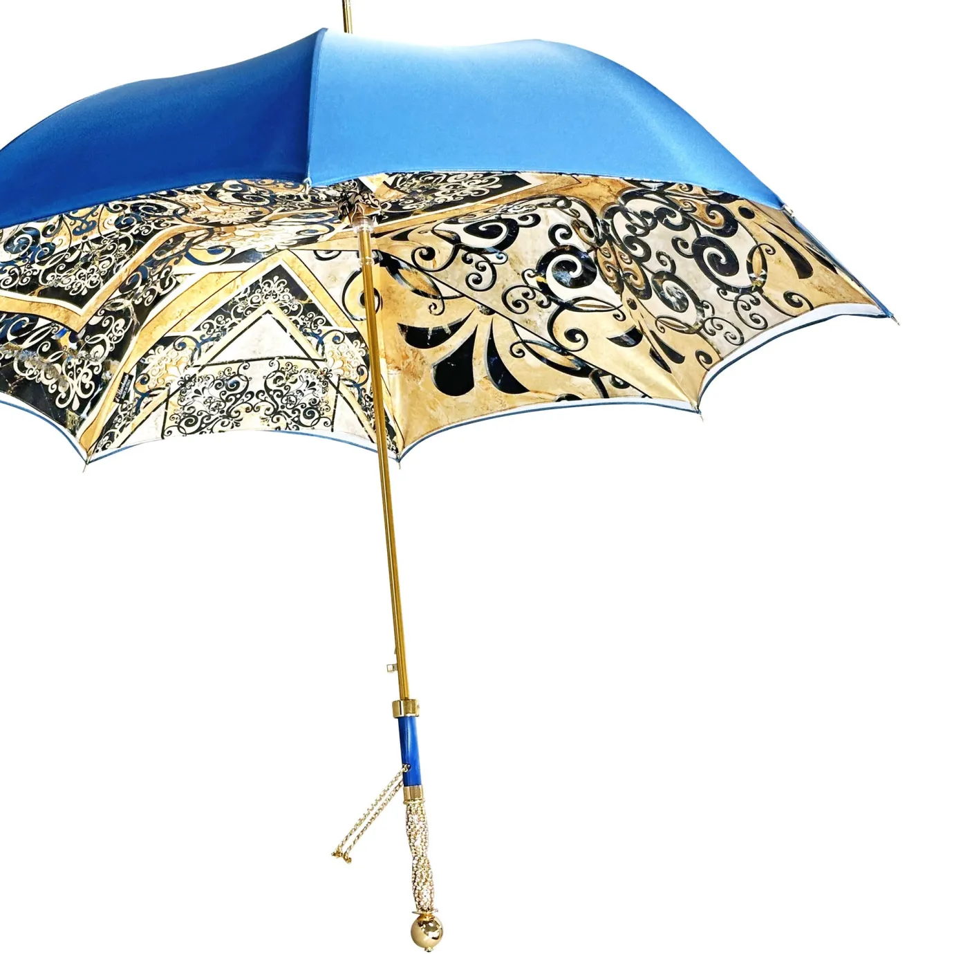 Il Marchesato Handmade umbrella with exclusive Majolica design Outlet