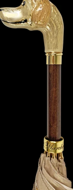 Il Marchesato Handmade umbrella with hand-enamelled Dog and Elegant design Discount