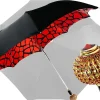 Il Marchesato Handmade umbrella with Sphere decorated with red crystals Fashion