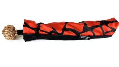 Il Marchesato Handmade umbrella with Sphere decorated with red crystals Fashion