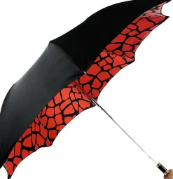 Il Marchesato Handmade umbrella with Sphere decorated with red crystals Fashion