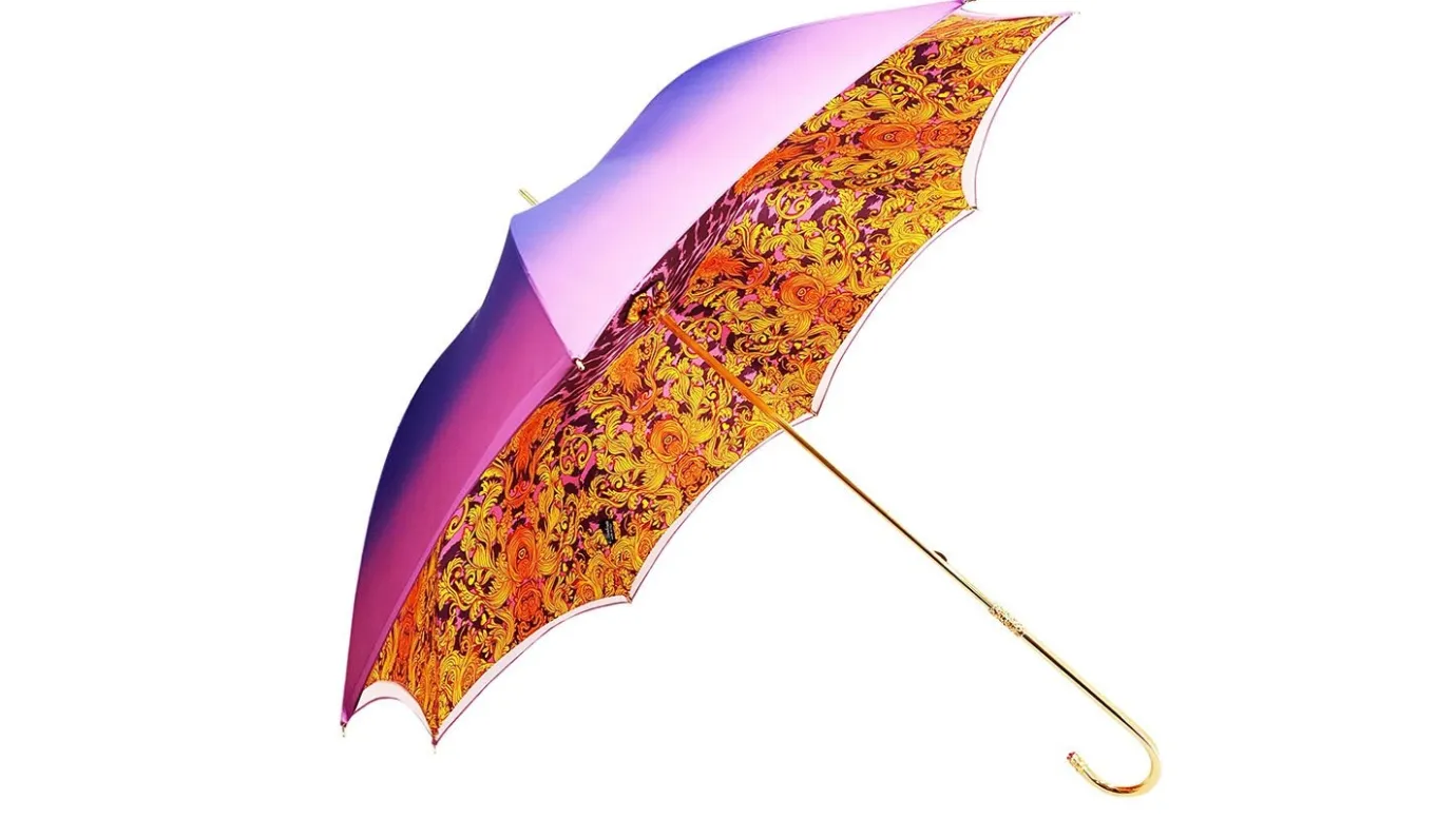 Il Marchesato Brightly Colored Handcrafted Double Canopy Umbrella Clearance