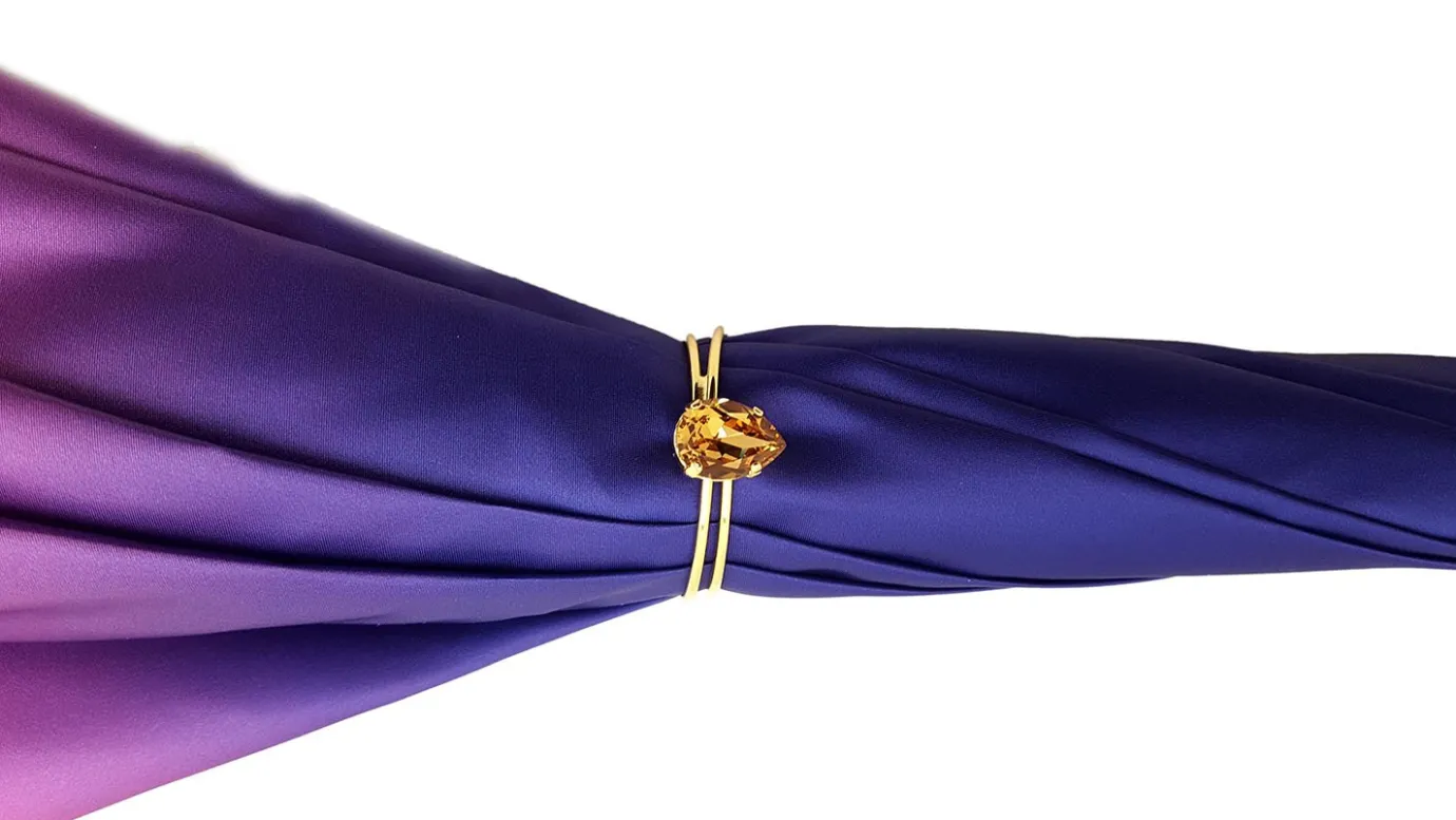 Il Marchesato Brightly Colored Handcrafted Double Canopy Umbrella Clearance
