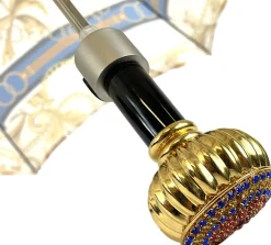 Il Marchesato Chains Print Women's Folding Umbrella Clearance