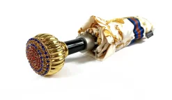 Il Marchesato Chains Print Women's Folding Umbrella Clearance