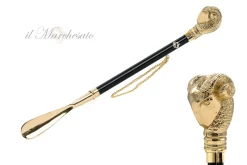 Il Marchesato Gold plated shoehorn Online