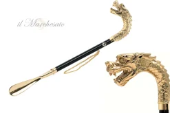 Il Marchesato Gold plated shoehorn New